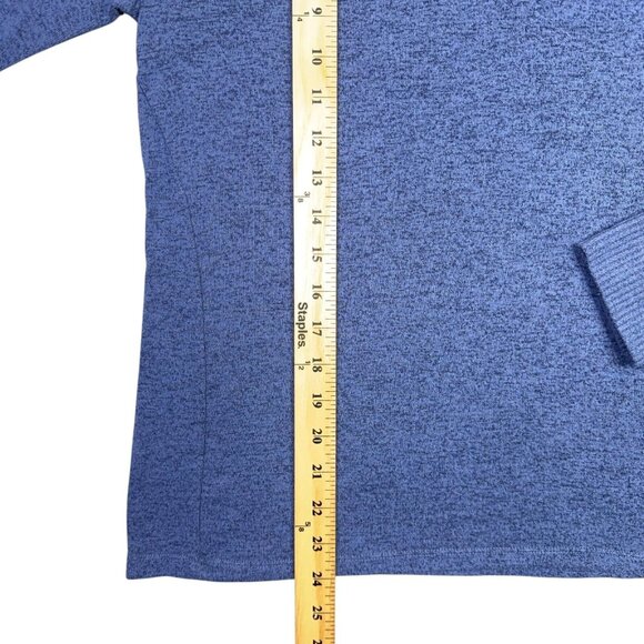 Athleta Girl Sweater Top Size XXL 16 2XL Blue Up For The Challenge Long Sleeve - Picture 6 of 9